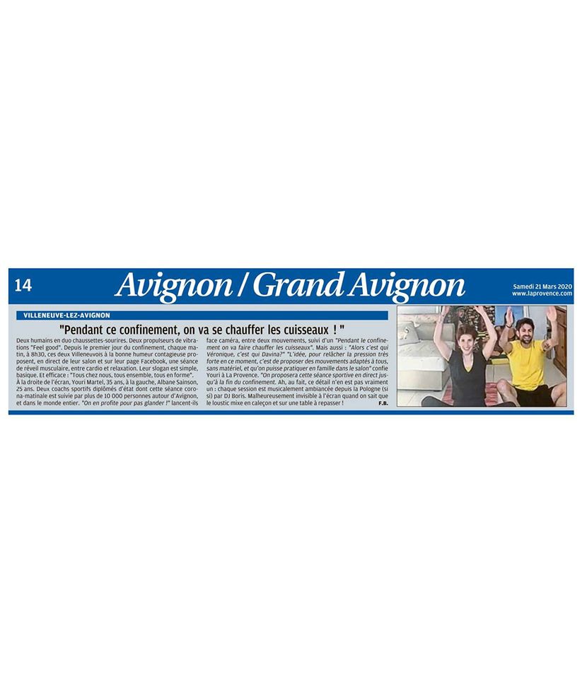 coach sportif avignon